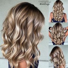 Fall Hair Highlights And Lowlights Blonde Balayage, Iced Caramel Latte Hair Color, Red Blonde Hair, Throwing It Back, Hairstyles Homecoming, Creative Hair, Blonde Hair With Highlights, Brown Blonde Hair, Hair Color And Cut