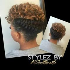 Cute protective hairstyles Natural Braided Updo Hairstyles, Underhand Braids, Natural Braided Updo, Big Braid Hairstyles, Edgy Curly Hairstyles, Diva Hairstyles, Glaze Hair, Black Women Updo Hairstyles, Braided Updo Hairstyles