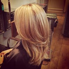 Stunning colour & blow dry at Macs Salon in Kilburn Butter Blonde, Blowdry Styles, Straight Blonde Hair, Long Blonde, Long Blonde Hair, Medium Hair Cuts, Hair Photo, Hair Envy