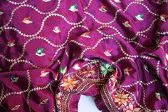 Phulkari refers to the folk embroidery of the Punjab. Although phulkari means floral work, the design include not only flowers but also covers motifs and geometrical shapes. The craft of phulkari has undergone changes over the centuries. This gorgeous colorful phulkari on pure chinnon in deep purple color is so versatile and can be worn as a dupata, scarf or on any wedding occasion. Our phulkaris are handcrafted to perfection keeping in mind the authenticity of the culture in an urban way. Stand out with this intricately designed phulkari.  ALL SALES ARE FINAL !! Phulkari Dupatta, Geometrical Shapes, Floral Work, Deep Purple Color, Folk Embroidery, The Culture, The Craft, Deep Purple, Purple Color