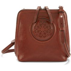 The breathtaking medallion inspired by 12th century European cathedrals takes center stage on this rich vegetable-tanned leather mini bag. Its ready to put luxury into your look every day. Leather Mini Bag, Butterfly Bags, Brighton Bags, Mini Cross, Gucci Soho Disco Crossbody, Leather Conditioner, 12th Century, Fabric Bags, Mini Crossbody Bag