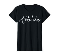 PRICES MAY VARY. Grab this Mothers Day Abuelita Spanish Grandma T-Shirt as a gift for your best mom, mama, mommy, stepmom, mother-in-law, aunt, grandma or wife! Perfect happy mother's day gift from daughter, son, stepdaughter, stepson, kids or husband This Mothers Day Abuelita Spanish Grandma T-Shirt for women is a perfect Birthday, Christmas or Mother's Day gift for your mommy, mother, step mom, mother in law, aunt, grandma or wife! Browse our brand for more gift ideas for her and gifts for wom Happy Mother's Day Gift, Step Mom, Mothers Day Gifts From Daughter, Gift Ideas For Her, Mother In Law, T Shirt For Women, Step Moms, Perfect Birthday, Women T Shirt