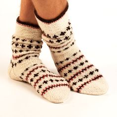 You will get 10% off when you buy 2 items and 20% off when you buy 4 items or more from my store! You will see the discount during checkout. Surprise your lover or friend with these beautiful long ornamented socks. Ornaments for the socks are made from traditional lithuanian and scandinavian patterns. Inspiration for these socks came from long-lived lithuanian knitting traditions where the main value of the socks is longevity and warmness necessary to survive in long cold winters. Socks are made Handmade White Socks For Gifts, Handmade White Socks As Gift, Handmade White Socks For Gift, Scandinavian Pattern, Men Socks, Socks Men, Winter Socks, Warm Socks, Wool Socks