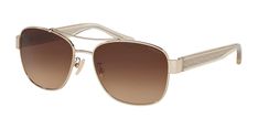 Coach L151 HC7064 Sunglasses Light Gold / Brown Gradient Designer Shades, Brown Gradient, Stay Cool, The Chic, Stylish Accessories, Summer Style, Uv Protection, Modern Design, Summer Fashion