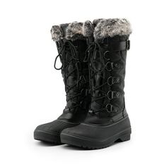 DREAM PAIRS Women's Winter Comfort DP Warm Faux Fur Lined Mid Calf Snow Boots GREY Size 6.These amazing warm snow boots will keep your feet comfortable and cozy through snow and slush, ice, and bitterly cold temps! No more cold feet, you can count on these Dream Pairs winter boots to keep your feet warm, dry, and feeling great! Color: Black.  Gender: female.  Age Group: adult. Slush Ice, Snow Boots Black, Warm Snow Boots, Boots Grey, Winter Comfort, Outdoor Boots, Snow Boots Women, Winter Snow Boots, Winter Snow