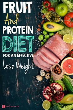 The Fruit And Protein Diet For An Effective And Fast Way To Lose Weight #weightloss #fruit #diet Egg And Fruit Diet, Meat Veggie And Fruit Diet, Protein Fruit And Veggie Diet, Fruit And Protein Diet, Fruit Fast Before And After, Fruit Diet Before And After, Meat And Fruit Diet Recipes, Fruit And Veggies Diet, Fruit Only Diet Plan