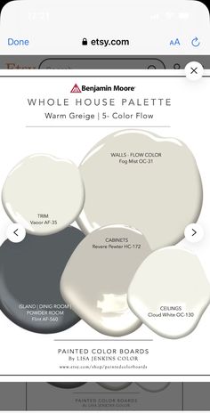 the different shades of paint that you can use in your home