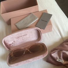 Original Miu Miu Sunglasses Pink Perfect Condition Miu Miu Accessories, Miu Miu Sunglasses, Sunglasses Pink, Colored Sunglasses, Miu Miu, Sunglasses Accessories, Presentation, Vanity, Women Accessories