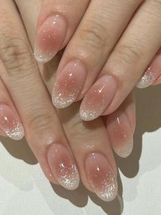 Chic Nail Designs, Korean Nail Art, Milky Nails, Asian Nails, Blush Nails, Soft Nails, Prom Nails, Chic Nails, Nail Trends