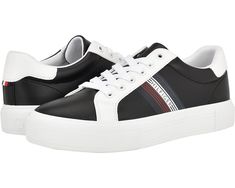 Tommy Hilfiger Andrei Tommy Hilfiger Casual Sneakers With Round Toe, Casual Tommy Hilfiger Sneakers With Round Toe, Trendy Textile Sneakers With Cushioned Footbed, Trendy Tommy Hilfiger Round Toe Sneakers, Casual Tommy Hilfiger Sneakers With Cushioned Footbed, Trendy Textile Sneakers With Contrast Sole, Tommy Hilfiger Casual Sports Sneakers, Trendy Black Sneakers With Removable Insole, Tommy Hilfiger Casual Sneakers With Cushioned Footbed