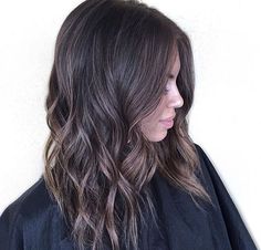 Cool brown Balayage Hair Caramel, Balayage Hair Color Ideas, Balayage Bob, Balayage Hair Color, Balayage Hair Dark, Brown Balayage, Balayage Hair Blonde