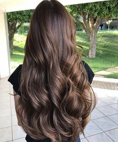 Balayage Hair Morenas, Copper Balayage, Virgin Hair Wigs, Brown Highlights, Brown Blonde Hair, Luxury Hair, Hair Inspiration Color, Hair Inspo Color