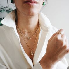 Conscious Fashion, Jewelry Inspo, Necklace Designs, Slow Fashion, Layered Necklaces, Minimalist Fashion