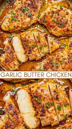 Easy Stovetop Chicken, Stovetop Chicken, Lasagna Rollups, Garlic Butter Chicken, Garlic Butter Sauce, Dinner Healthy, Think Food, Health Dinner Recipes, Chicken Dishes Recipes