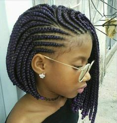 Platted Bob Braids Hairstyles, Kid Braid Styles, Bob Braids, Cute Braided Hairstyles, Braids Hairstyles Pictures, Girls Hairstyles Braids, Girls Braids, Braids For Kids