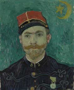 The lover (portrait of Lieutenant Milliet) – Kröller-Müller Museum Istoria Artei, Arte Van Gogh, Van Gogh Museum, Art Van