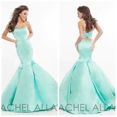 Rachel Allan Aqua Mermaid Size 4. Worn Once For Approximately 30 Mins. Rhinestones On The Back And Sides. Only Alterations Were The Adjustment Of Hook Closure In The Back. Adjustments Can Be Undone. Pet And Smoke Free Home. Aqua Mermaid, Rachel Allan, Mermaid, Color Blue, Prom Dresses, Size 4, Prom, Womens Dresses, Pet