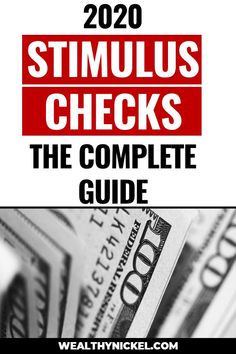 the complete guide for 2020 stimulus checks