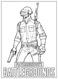 PUBG Coloring Pages - Coloring Pages For Kids And Adults Truck Coloring Pages, Coloring Pages To Print