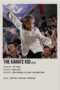 Film Korean Movie, Jaden Smith Karate Kid, Movie On Laptop Aesthetic, Film Twitter Header, Black Movie Characters, The Karate Kid Poster, Movie And Dinner Theme, Film Journal Aesthetic