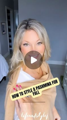 Jill Armstrong / Life & Style on Instagram: "One of my favourite accessories for fall is a pashmina. It is such a versatile piece and I love all of the different ways that they can be worn. Every fall capsule wardrobe needs one of these. 😉 

#styleinspo #chicandcasual #casualandcomfy #fashion #fashionover40 #styleover40 #howtostyle #fashiontrends #styleforyou #trending #over40andfabulous #midlifefashion #trends #foryou #midlifestyle #womanover40style #agelessstyle #lifeandstylej #styledbyme" Scarf Tips, Winter Solstice Celebration, Midlife Fashion, Ways To Wear A Scarf, Stylish Scarves, Wardrobe Needs, Scarf Shirt, Tie Scarf, Ageless Style