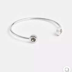 Brand New Silver Tone Cuff Bracelet With Crystal Accents From Coach. Dust Bag, Gift Bag Or Gift Box Included. (Depending On Availability) Coach Jewelry, Cuff Bracelet, Gift Bag, Silver Tone, Dust Bag, Gift Box, Cuff, Brand New, Bracelet