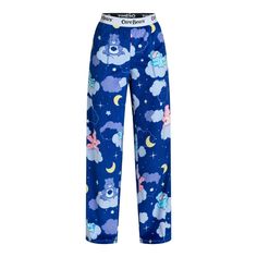 Care Bears Moon Womens Velour Pajama Pants With Pockets Xl 16-18 Blue New With Tags Material: 100% Polyester Machine Washable Fit: Relaxed Rise: Mid-Rise Closure: Pull-On Styling; Print Elastic Waistband Pockets: Two Front Pockets Features: Plush Velour; Allover Print; Slightly Flared Leg Waist 36.25" Smoke & Pet Free Pants With Pockets, Care Bears, Sleepwear Robe, Women's Intimates, Pajama Pants, Mid Rise, Women Accessories, Blue Color, Things To Sell