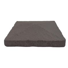 a square stone block on a white background