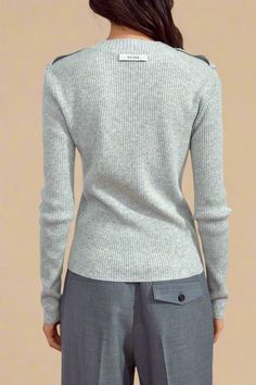 Crafted from luxuriously merino wool, theDowntown Knit defines smart utility. The slimfit ribbed body coupled with tab & belt loopdetailing at shoulder adds refinedutilitarianism to any look. Pair it with yourfavorite jeans or our underground cargo pant. Upcycled wool or wool blendSlim fitRibbed CrewneckTab & belt loop detail at shoulders‘WE-AR4’ rectangular label on back neck Eyewear Shop, Cargo Pant, Women Pullover, Coat Dress, Sale Design, Jumpsuit Dress, Sweater Top, Merino Wool, Cardigans