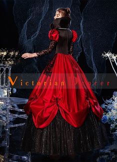 Wine Red Vampire Queen Cosplay Fancy Dress Medieval Renaissance Historical Victorian Period Costume   Condition: Brand New  Color: amp;nbsp; As Picture  Material: Satins And Lace  Silhouette: Ball Gown  Sleeve Length: Short Sleeve  Dresses Length:Floor-Length  Neckline: Square-Collar  Decoration: Lace  Style: Vintage   Includes: Dress    amp;nbsp; Masquerade Party Dresses, Red Vampire, Gothic Victorian Dresses, Queen Cosplay, Dress Medieval, Ball Gown Prom Dresses, Red Ball Gown, Medieval Gothic, Vampire Queen