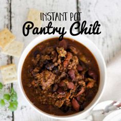 Instant Pot Pantry Chili