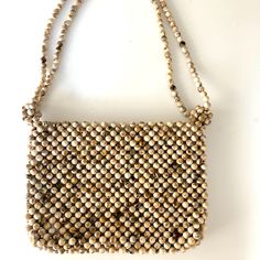 Never Worn With Tags. Zara Beaded Shoulder Bag With Adjustable Strap. Can Also Be Worn Cross Body. Linen Lining With Metal Zip Closure. Beaded Rectangular Shoulder Bag In Natural Color, Rectangular Beaded Shoulder Bag In Natural Color, Beaded Natural Rectangular Shoulder Bag, Natural Beaded Rectangular Shoulder Bag, Casual Beaded Rectangular Shoulder Bag, Zara Brown Shoulder Bag For Beach, Chic Beaded Shoulder Bag For Vacation, Casual Beige Beaded Bag, Beaded Shoulder Bag