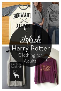 Stylish Harry Potter Clothing for Adults @hillaryreiszner WE NEED TO PURCHASE FOR UNIVERSAL Muggle Studies, Harry Potter Clothing, Harry Potter Outfits, Harry Potter Love, Harry Potter Obsession, Mischief Managed, Geek Chic, Harry Potter Fan, Cool Diy