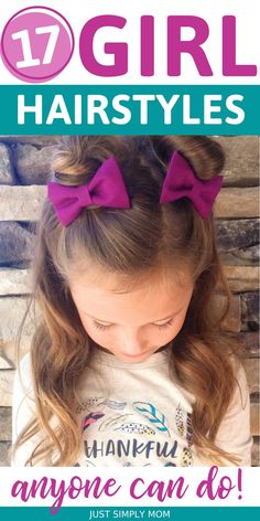 Girl Toddler Hairstyles, School Picture Hairstyles, Toddler Girl Hairstyles, Long Hair Braids, Easy Toddler Hairstyles, Girls Hairdos, Picture Day Hair, Medium To Long Hair