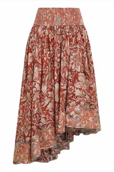 ZIMMERMANN Summer Swim 23 Umbrella Dress, Pixie Outfit, Pixie Dress, Handkerchief Hem Dress, Silk Midi Skirt, Silky Dress, Asymmetrical Skirt, Layered Skirt, Hem Style