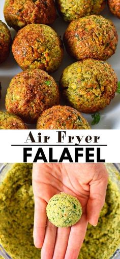 falafel is an appetizer made with fresh herbs and spices