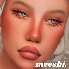 Nose Makeup, The Sims 4 Skin, Makeup Cc, The Sims 4 Packs, Sims 4 Mm Cc, Sims 4 Cc Makeup