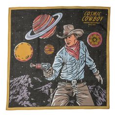 23.18 in x 23.18 in
100% Organic Cotton
Custom Hem
Lightweight
Silky Smooth Print The Cosmic Cowboy, Cosmic Cowboy, Cowboy Bandana, Cowboy Nursery, Long Lost Love, Hand Sticker, Space Cowboy, Space Cowboys, Women's Shoes Accessories