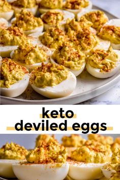 an image of deviled eggs with keto