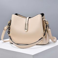 Place Of Origin : ZHE JIANG  Province Place Of Origin : ZHE JIANG Province Occasion : Versatile Model Number : DX2897 Exterior : none Interior : Interior Slot Pocket,Interior Zipper Pocket,Interior Compartment Hardness : SOFT Closure Type : zipper Pattern Type : Solid Gender : WOMEN Style : fashion Decoration : none Lining Material : POLYESTER Main Material : PU Shape : Bucket WHAT ABOUT REFUND?   Fast refund,100% Money Back Guarantee. If your product is defective or doesnt work properly, let us know and well send you a replacement one. We believe in our products so much that we offer a 30-day No-Hassle refund policy. If youre unhappy about your purchase, send us the product back and well refund your money immediately. Luxury Textured Leather Bucket Bag For Women, Luxury Casual Textured Leather Shoulder Bag, Small Bags Fashion, Chic Crossbody Bag, Women Crossbody Bag, Handbags Casual, Casual Accessories, Crossbody Bag Women, Shoulder Messenger Bag