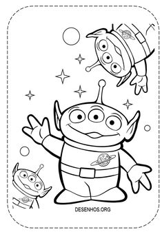 toy story 4 coloring page with characters from the cartoon movie, toy story 4 in black and white