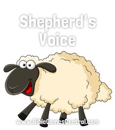 a cartoon sheep with the words shepherd's voice