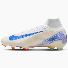 Nike ZM Superfly 10 Elite F FG - Blueprint Pack (FA24) (Side 1) Soccer Cleats Nike Mercurial, Soccer Boots, Nike Mercurial, Air Zoom, Soccer Cleats, Nike Air Zoom, White Nikes, Blue Fashion, High Top