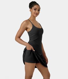 Barre Ballet, Ballet Dance Dress, Yoga Dress, Yoga Barre, Golf Dresses, Athletic Dress, Bleach Wash, Mini Dress Casual, Tennis Dress