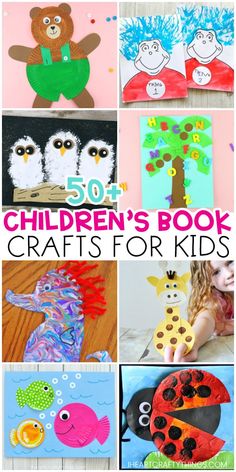 children's book crafts for kids to make