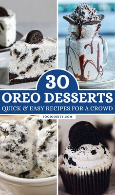 30 oreo desserts quick and easy recipes for a crowd