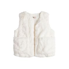 Refresh her wardrobe with this girls' SO faux fur popover vest. Click on this KIDS APPAREL & SHOES GUIDE to find the perfect fit and more! Refresh her wardrobe with this girls' SO faux fur popover vest. Click on this KIDS APPAREL & SHOES GUIDE to find the perfect fit and more! FEATURES Sleeveless 2 front pockets Regular fit Faux fur constructionFABRIC & CARE Polyester Machine wash Imported Size: 20 PLUS. Color: Egret. Gender: female. Shoes Guide, Girls Outerwear, Faux Fur Vest, Faux Fur Vests, Fur Vest, Outerwear Coats, Size 20, Fabric Care, Gender Female