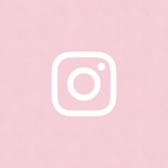 the instagram logo on a pink background