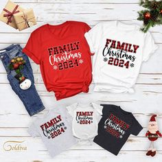 Family Christmas 2024 T-Shirt, Funny Family Christmas Shirt, 2024 Tee, Family Matching Shirt, Family Christmas Tee, Buffalo Plaid Xmas Shirt NOTE: We use black design for White, Light Grey Heather( Athletic Heather), Pink, Heather Peach, Mint Green, Burnt Orange colors. For other colors we will use white design. Hi There! First of all thank you for being here and checking out our finest t-shirt designs.  We dedicated ourselves to provide the best possible service for our valuable customers. In order to provide you best service, we are using the quality materials and beautiful designs. You can always contact us for your questions or for your suggestions. We are open for your suggestions. ✔ How To order; 1-) Please, check and review all photos 2-) Choose your t-shirt size and color 3-) Click Funny Family, Burnt Orange Color, Xmas Shirts, Family Humor, Family Christmas Shirts, Christmas 2024, Christmas Tees, Family Matching, T Shirt Funny