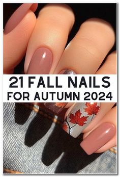 Top Nail Trends to Inspire You Colors For Fall Nails, Colored Tip Nail Designs, Fall Nails Neutral Design, Fall Nails For Medium Skin Tone, Trendy Autumn Nails 2024, Gel Manicure Fall Colors, Thanksgiving Sns Nails, Each Nail A Different Color, Painting Gel Nails Art Ideas